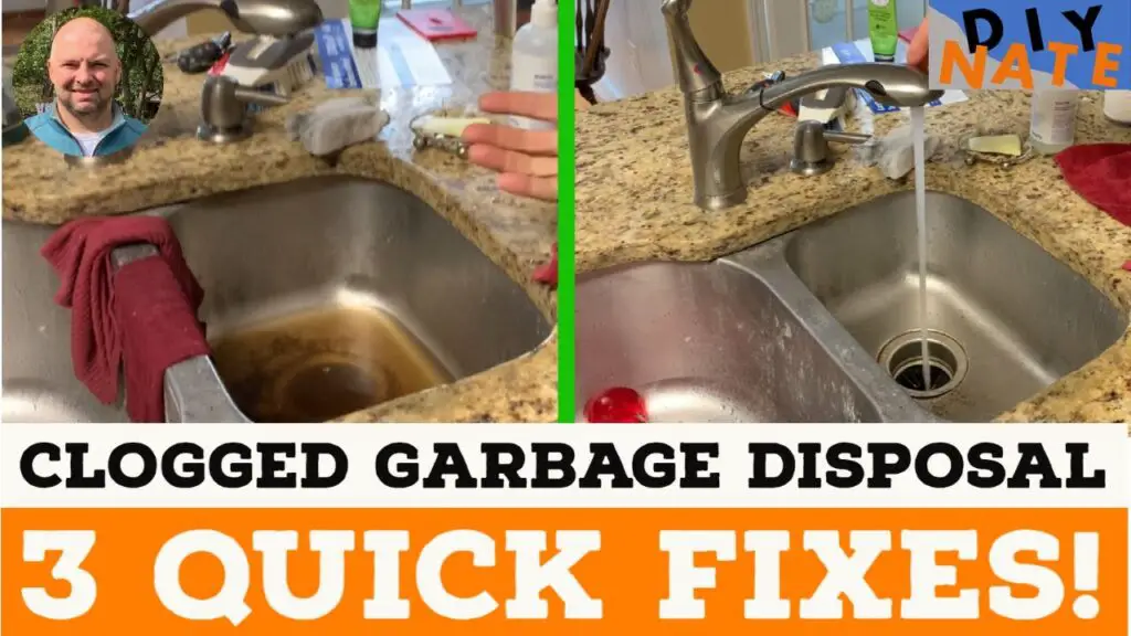 Garbage Disposal Sink Not Draining