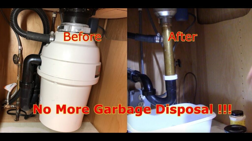 How to Remove a Garbage Disposal Drain
